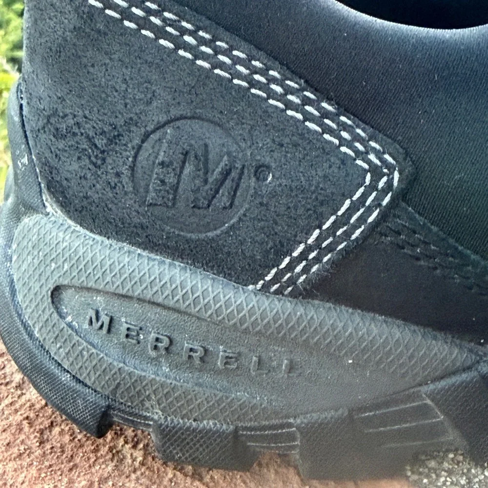 Merrell Innsbruck Waterproof Black Leather Primaloft Slip-on Shoe J75321 Men 9.5